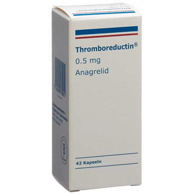Тромборедуктин 0.5 мг 42 капсул  - АПТЕКА ЦЮРИХ